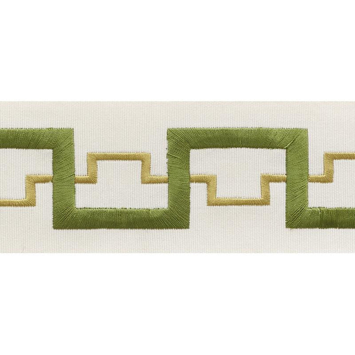 Turret Tape Leaf 74352 by Schumacher Designer Trim Statement Tapes 3.88" - Swanky Fabrics -