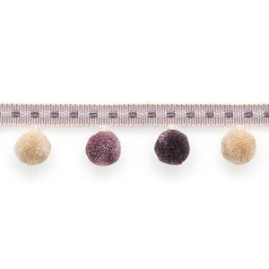 Schumacher Trim Poms Lilac 74361