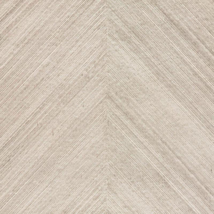 Combed Chevron Birch 5007420 by Schumacher Designer Wallpaper Textured Wallcoverings & Printed Grasscloths 27.0" - Swanky Fabrics -