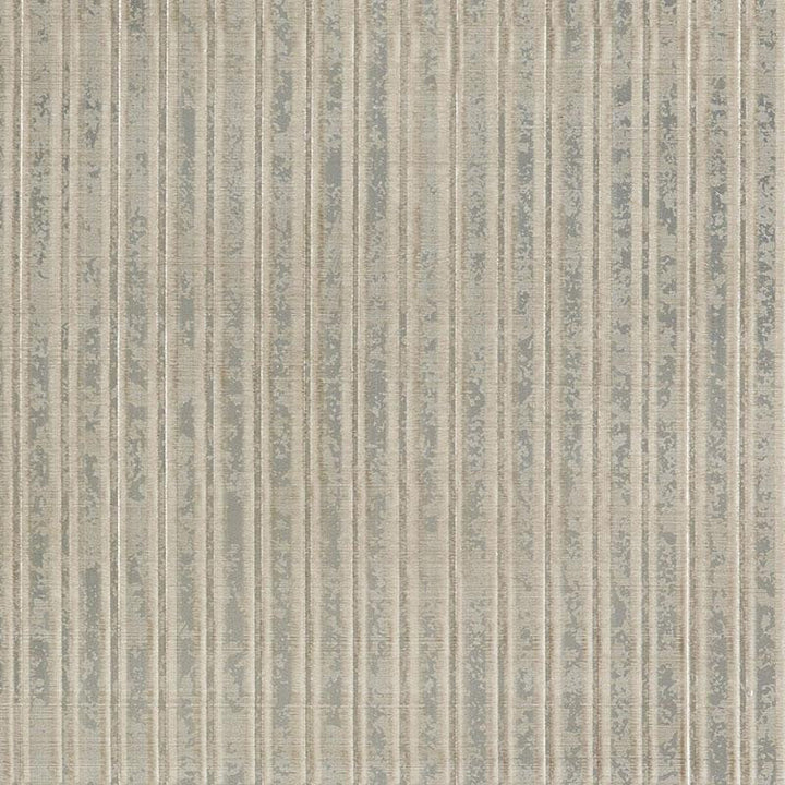 Galvanized Rib Silver Leaf 5007360 by Schumacher Designer Wallpaper Fabulous Faux 1.5" - Swanky Fabrics -