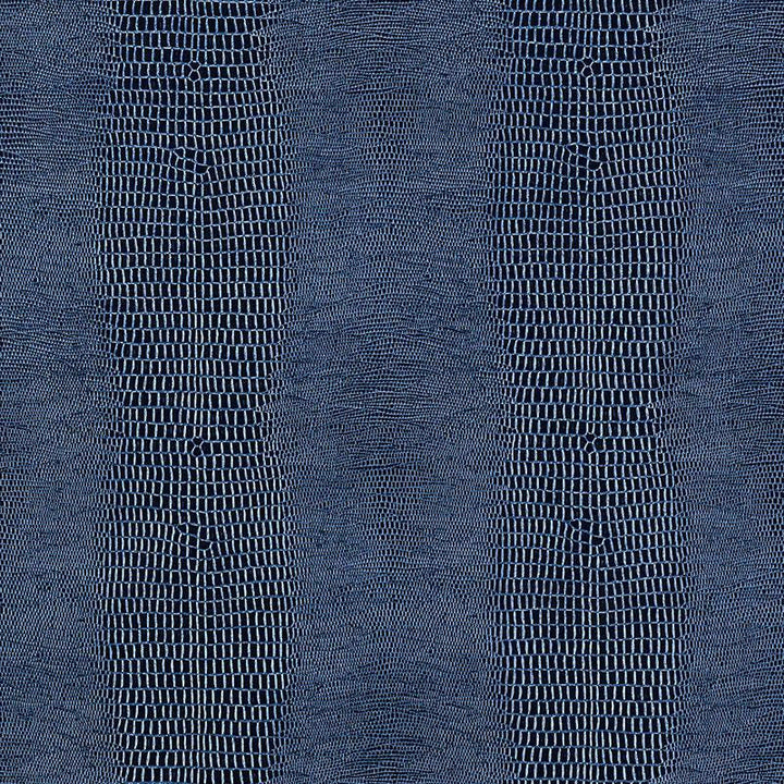 Komodo Prussian 5007344 by Schumacher Designer Wallpaper Fabulous Faux 6.0" - Swanky Fabrics -