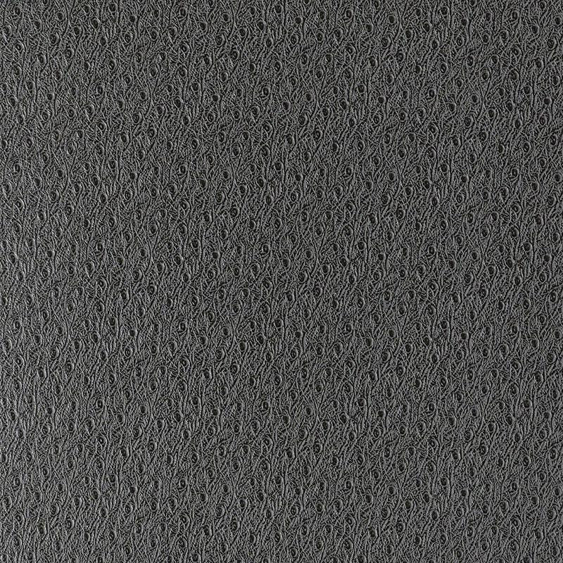 Ostrich Graphite 5007352 by Schumacher Designer Wallpaper Fabulous Faux 1.5" - Swanky Fabrics -