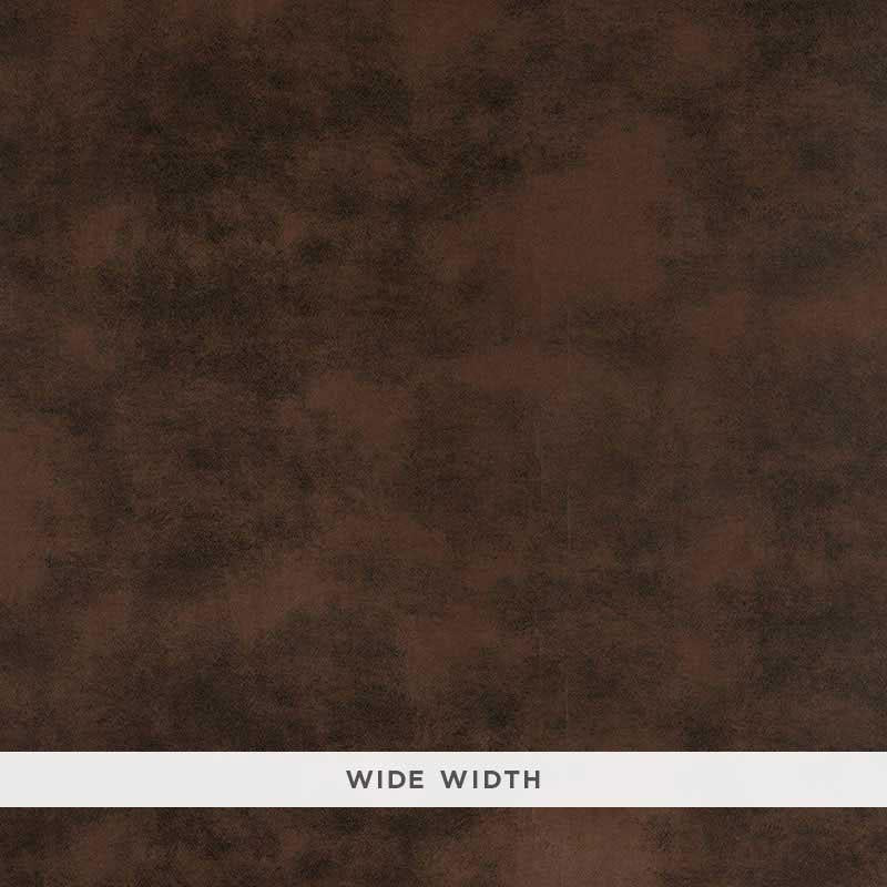 Sueded Leather Cordovan 5007391 by Schumacher Designer Wallpaper Fabulous Faux - Swanky Fabrics -