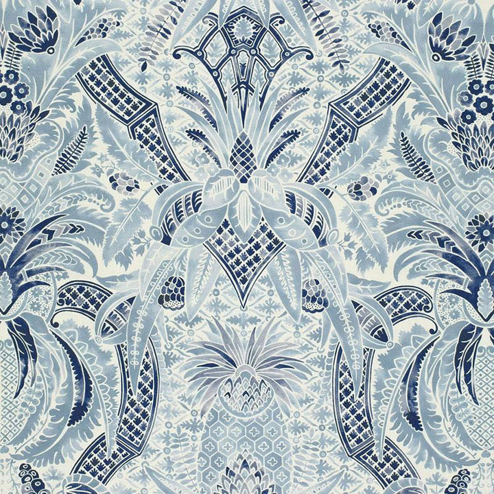 Cap Ferrat Pacific 175580 by Schumacher Designer Fabric Timothy Corrigan 27.0" - Swanky Fabrics -