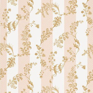 Schumacher Fabric Bagatelle Blush 175592