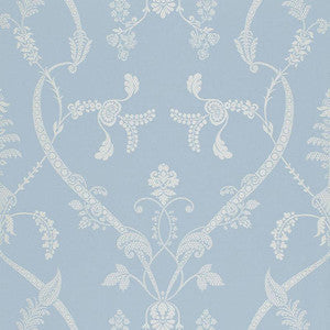 Schumacher Fabric Parc Monceau Ciel 68620