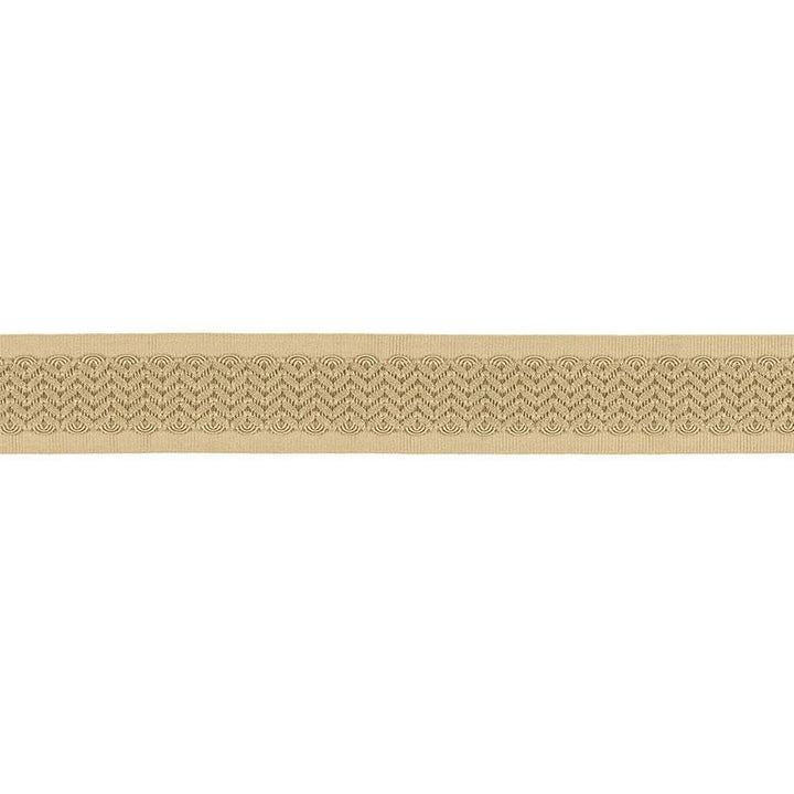 Sunset Strip Tape Champagne 68651 by Schumacher Designer Trim Timothy Corrigan - Swanky Fabrics -