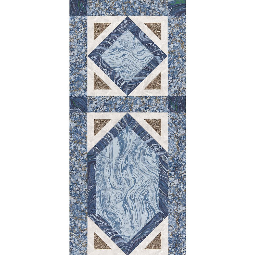 Mongiardino Lapis 5007071 by Schumacher Designer Wallpaper Ottoman Chic 60.5" - Swanky Fabrics -