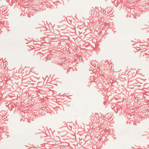 Schumacher Fabric Great Barrier Reef Pink 175365