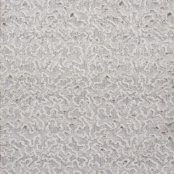 Janis Velvet Pewter 75220 by Schumacher Designer Fabric Relaxed Glamour 13.88" - Swanky Fabrics -