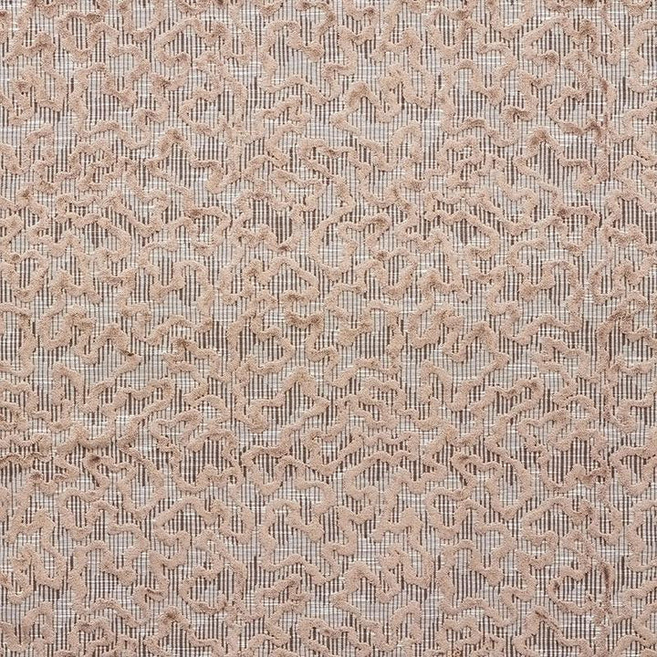 Janis Velvet Brown 75221 by Schumacher Designer Fabric Relaxed Glamour 13.88" - Swanky Fabrics -