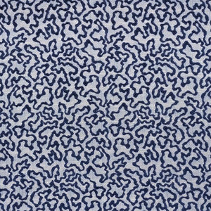 Schumacher Fabric Janis Velvet Blue 75222
