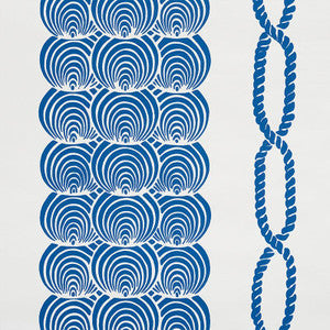 Schumacher Wallpaper Coralline Blue 5009430