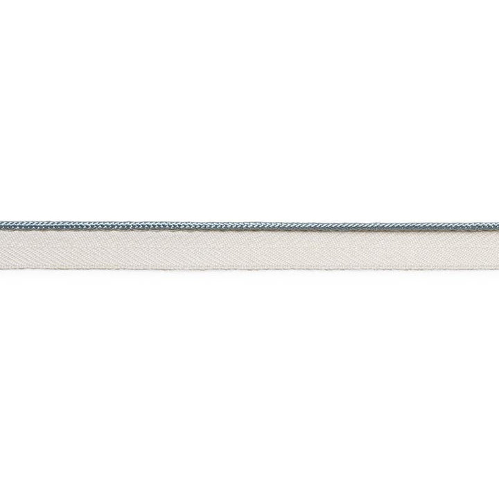 Gustave Silk Lip Cord Narrow Cloud 74522 by Schumacher Designer Trim Perfect Basics: Trims - Swanky Fabrics -