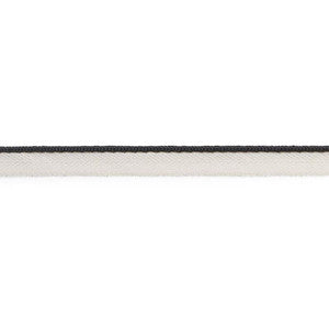 Schumacher Trim Gustave Silk Lip Cord Narrow Black 74531