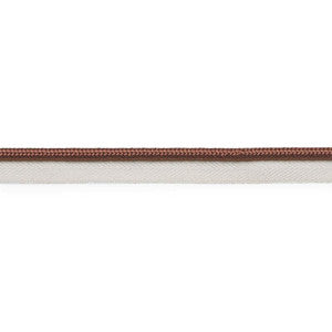 Schumacher Trim Gustave Silk Lip Cord Medium Brown 74550