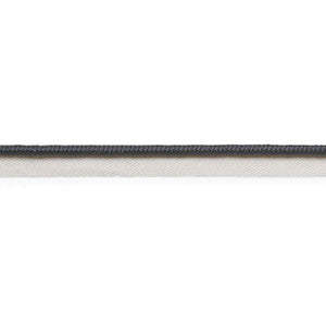 Schumacher Trim Gustave Silk Lip Cord Medium Black 74551