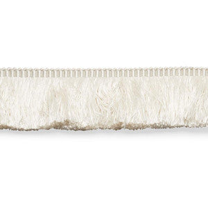 Schumacher Trim Francois Silk Brush Fringe Ivory 74580