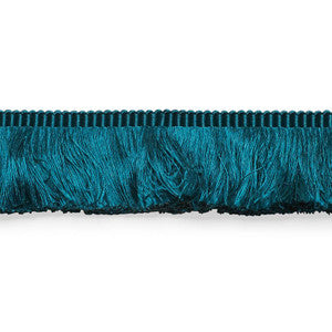 Schumacher Trim Francois Silk Brush Fringe Peacock 74587