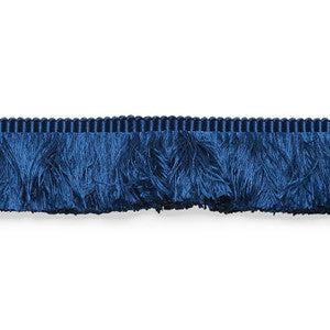 Schumacher Trim Francois Silk Brush Fringe Navy 74588