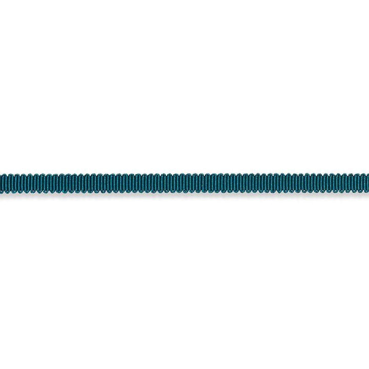 Pierre Silk Gimp Extra Narrow Peacock 74627 by Schumacher Designer Trim Perfect Basics: Trims - Swanky Fabrics -