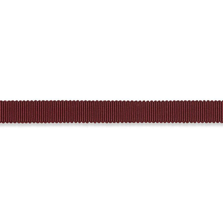 Pierre Silk Gimp Narrow Burgundy 74649 by Schumacher Designer Trim Perfect Basics: Trims - Swanky Fabrics -
