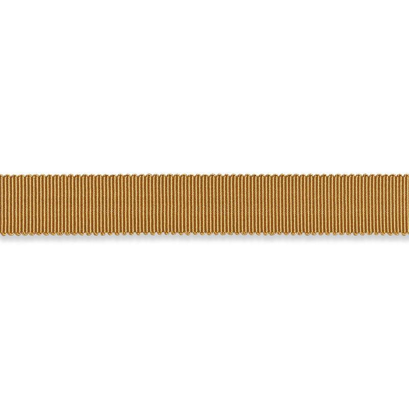 Pierre Silk Gimp Medium Gold 74664 by Schumacher Designer Trim Perfect Basics: Trims - Swanky Fabrics -