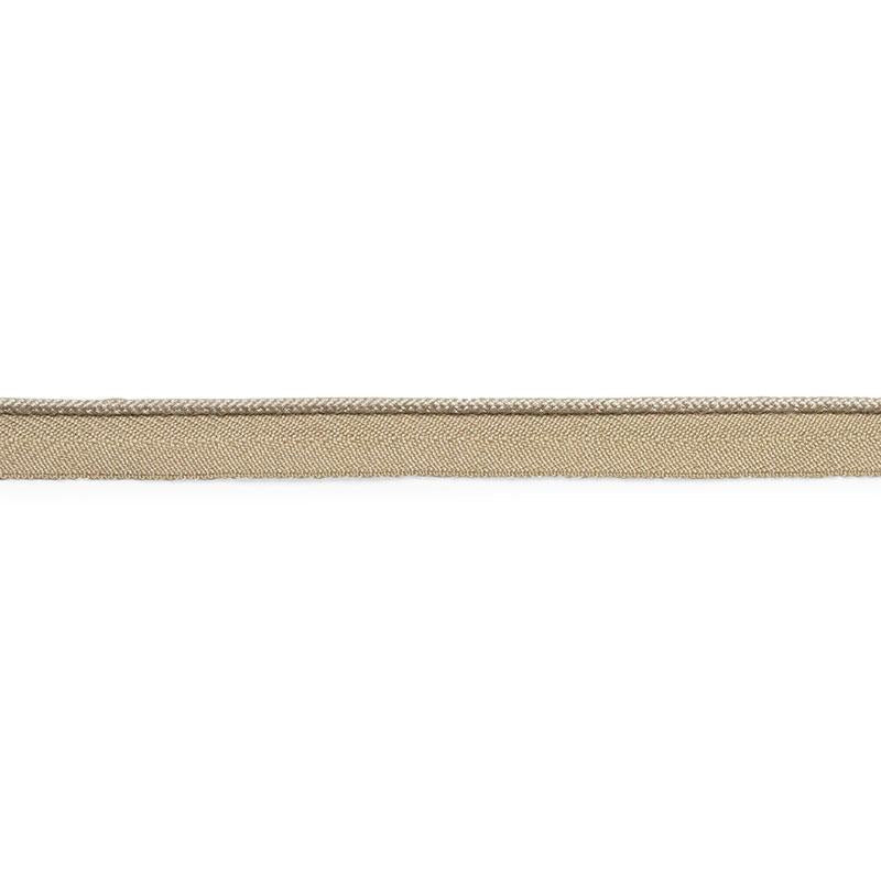 Cedric Cotton Lip Cord Narrow Linen 74761 by Schumacher Designer Trim Perfect Basics: Trims - Swanky Fabrics -
