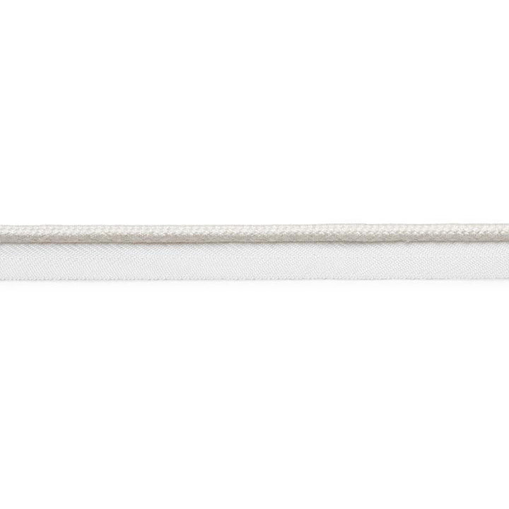Cedric Cotton Lip Cord Medium Ivory 74780 by Schumacher Designer Trim Perfect Basics: Trims - Swanky Fabrics -