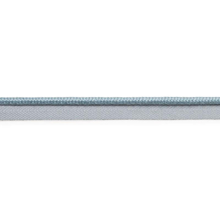 Cedric Cotton Lip Cord Medium Sky 74783 by Schumacher Designer Trim Perfect Basics: Trims - Swanky Fabrics -