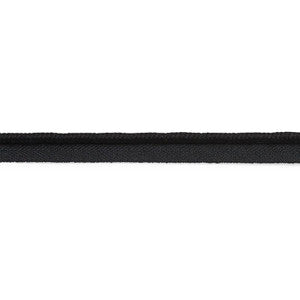 Schumacher Trim Cedric Cotton Lip Cord Medium Black 74785