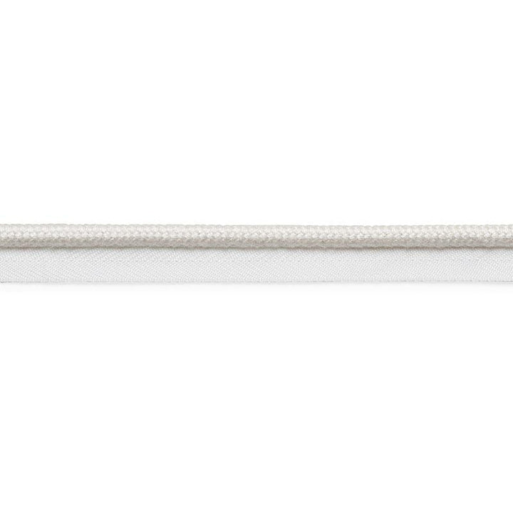 Cedric Cotton Lip Cord Wide Ivory 74800 by Schumacher Designer Trim Perfect Basics: Trims - Swanky Fabrics -