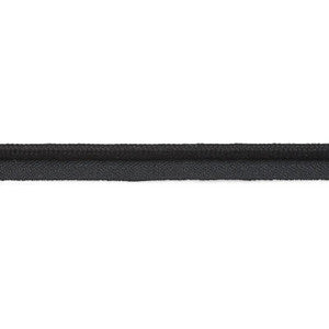 Schumacher Trim Cedric Cotton Lip Cord Wide Black 74805
