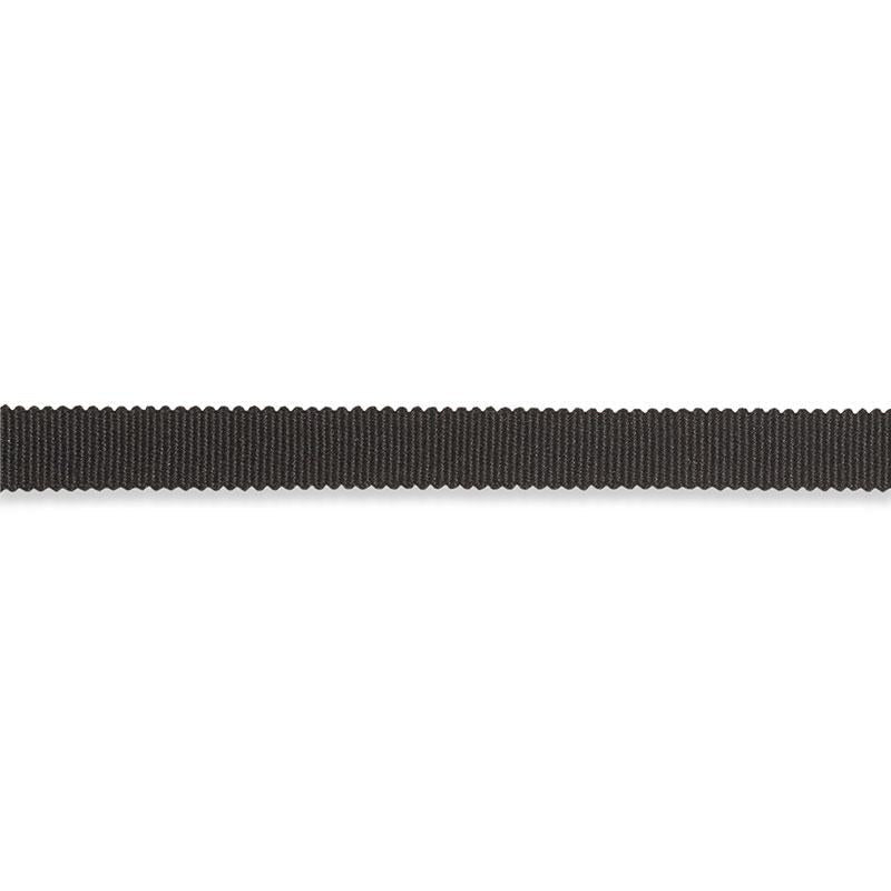 Harry Cotton Gimp Black 74826 by Schumacher Designer Trim Perfect Basics: Cotton Trims - Swanky Fabrics -