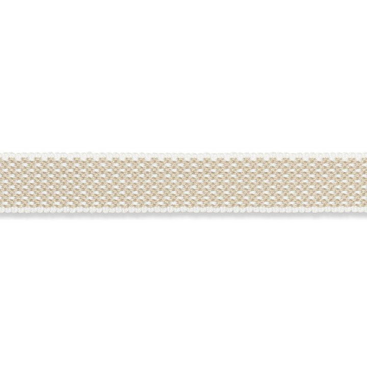 Winston Cotton Braid Narrow Linen 74840 by Schumacher Designer Trim Perfect Basics: Trims - Swanky Fabrics -