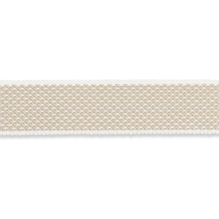 Winston Cotton Braid Medium Linen 74860 by Schumacher Designer Trim Perfect Basics: Trims - Swanky Fabrics -