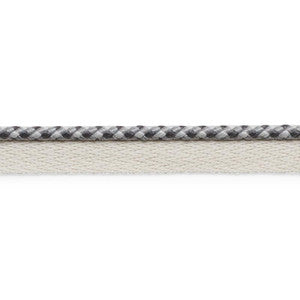 Schumacher Trim Keaton Lip Cord Indoor/Outdoor Charcoal 74906