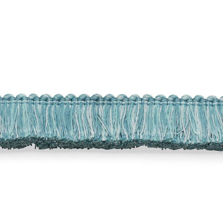 Meyer Brush Fringe Ocean 74944 by Schumacher Designer Trim Perfect Basics: Trims - Swanky Fabrics -