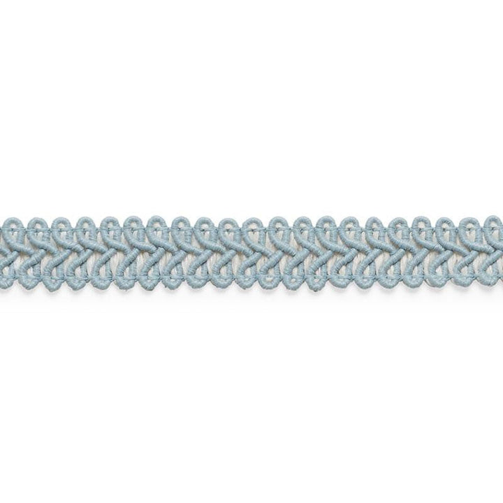 Astor Braid Indoor/Outdoor Cloud 74961 by Schumacher Designer Trim Perfect Basics: Trims - Swanky Fabrics -