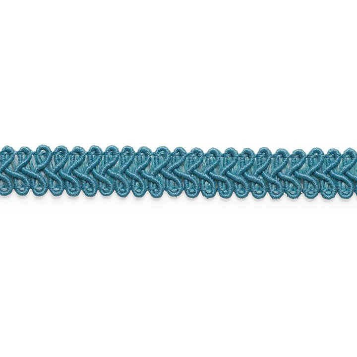 Astor Braid Indoor/Outdoor Ocean 74962 by Schumacher Designer Trim Perfect Basics: Trims - Swanky Fabrics -