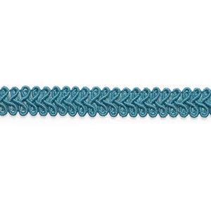 Schumacher Trim Astor Braid Indoor/Outdoor Ocean 74962