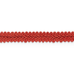 Schumacher Trim Astor Braid Indoor/Outdoor Red 74965