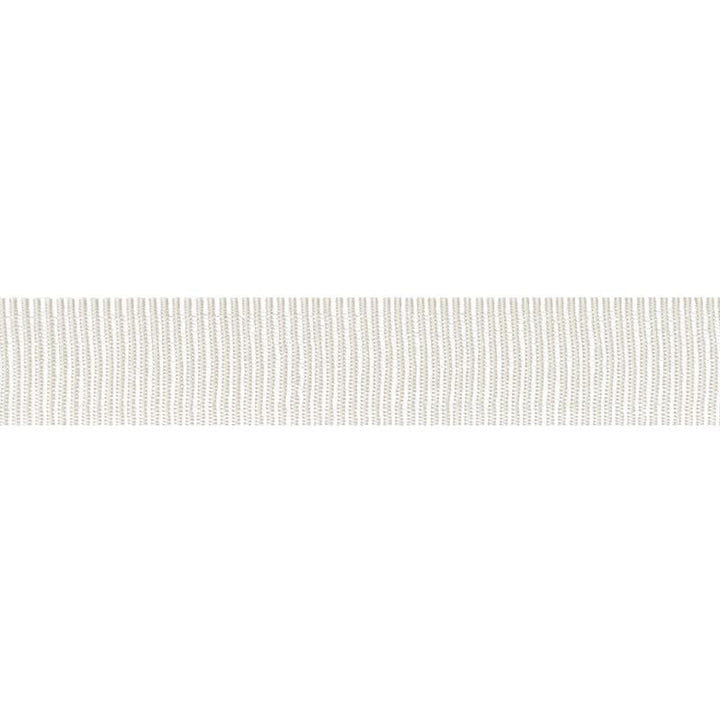 Medium Faille Tape Ivory 75010 by Schumacher Designer Trim Couture Trims - Swanky Fabrics -