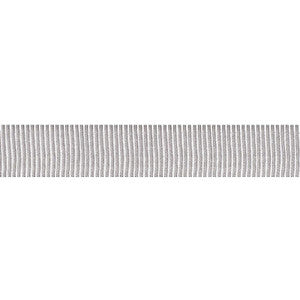 Schumacher Trim Medium Faille Tape Silver 75011