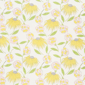 Schumacher Fabric Bouquet Toss Pink Lemonade 177851
