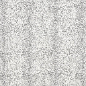 Schumacher Fabric Mini Leopard Outdoor Charcoal 75430