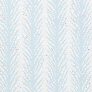 Schumacher Wallpaper Creeping Fern Slumber Blue 5009451