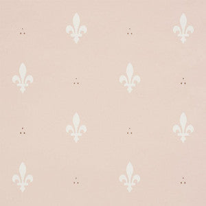Schumacher Wallpaper Fleur De Lis Blush 5009500