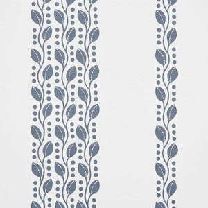 Schumacher Wallpaper Lillian Vine Carbon 5009523