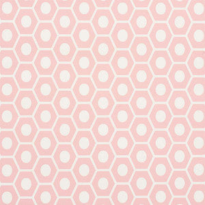 Schumacher Wallpaper Queen B Pink 5009570
